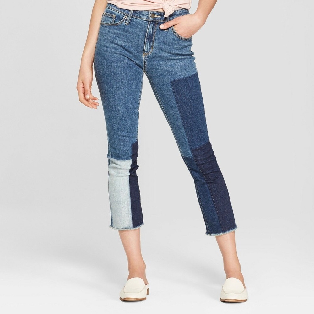 Universal Thread High Rise Boot Crop Jeans